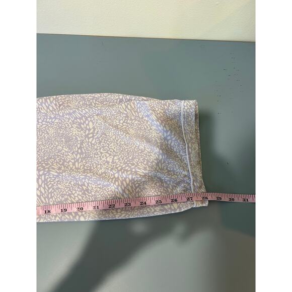 Elizabeth & Nicole Pajama set size S lavendar button top long pants - Picture 10 of 11